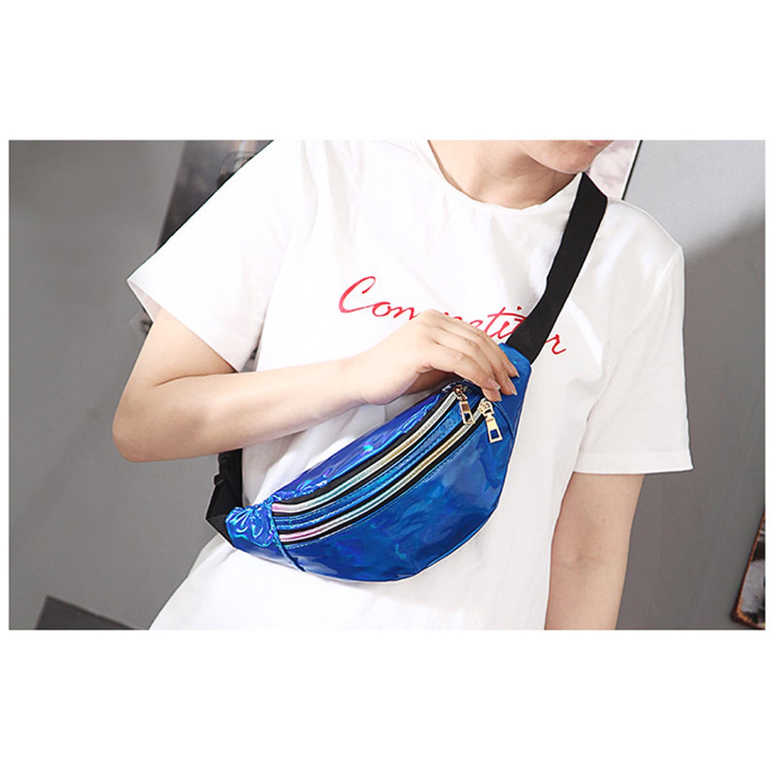 New Laser Holographic Waist Bag Waterproof Travel Shoulder Bag Girls  Fashion Waist Bags - China Belt Bag and Crossbody Bag price