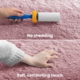 thumbnail image 3 of Sleep Zone Ultra-Soft Plush Area Rug 4×6 Feet, Pink Non-Slip Fuzzy Rug for Living Room, 3 of 7