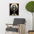 thumbnail image 2 of Alien Queen Gothic Illustration Art Print Framed Poster Wall Decor 12x16 inch, 2 of 5