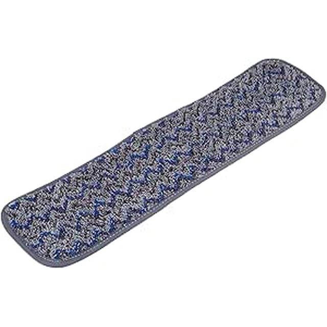 Rubbermaid Almohadilla Húmeda de Microfibra HYGEN 18 Pulgadas Gris para Trapeador