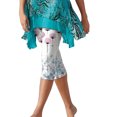 thumbnail image 4 of Pantalones de chándal atléticos para mujer Pantalones recortados Pantalones casuales con estampado de flores para mujeres activas Pompotops ulkah939877, 4 of 6