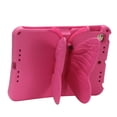 thumbnail image 3 of Dteck for iPad 6th Generation / 5th Generation Case for Kids, Cute Butterfly Shockproof EVA Foam Super Protection Rotating Stand Cover for 9.7" iPad Air/Air 2/iPad 2018/2017,Rose, 3 of 6