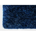 thumbnail image 4 of Chesapeake Microfiber Polyester Shag Teal Oreo Area Rug (5'x7'), 4 of 6