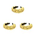 thumbnail image 2 of Banda para el cabello Sonducket con Diamantes de Imitación Diadema Ajustable Amarillo Type1 NO1, 2 of 6