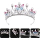 thumbnail image 5 of Liangnv 1 pieza corona de fiesta de moda para niñas para adorno de cristal, pelo de boda, joyería de plata, tiara nupcial, hermosos regalos de mariposa, diadema princesa A, 5 of 5