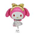 thumbnail image 1 of Sanrio-Juego de globos de dibujos animados My Melody Kuromi Cinnamonroll, tema de fiesta de cumpleaños, decoración de escena de fotografía, regalo para niña y niño, 1 of 4