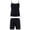 Black, variant on UACY Toddler Tank Tops Girls and Dance Shorts Toddler Sleeveless Strap Crop Gymnastics Yoga Shorts for Ballet (Light Violet, 6-7 Years)