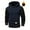 (Top)Navy, variant on Mens Sweatsuits 2 Piece Outfits - Fleece Lined Long Sleeve Hoodies with Jogger Pants Colorblock Tracksuit Sets