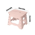 thumbnail image 4 of YYV Space Saving Small Stool Folding Stool for Home Office Outdoor Green, 4 of 9