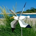thumbnail image 5 of KDFWDM Seagull Whirligig/Whirly Bird Garden Spinner Lawn Decoration – Bird-Themed Design, Outdoor Decor, Durable & Lightweight for Patios, Yards, and Gardens - Eye-Catching Wind Spinner, 5 of 5