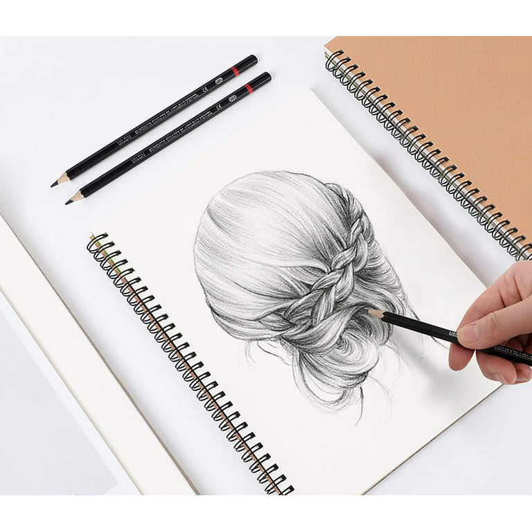 GETHPEN Sketch Pencils for Drawing,12 Pack Drawing Pencils, Graphite Pencils, Graphite Pencils for Drawing, Art Pencils for Drawing and Shading, Shadi