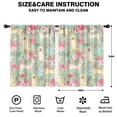 thumbnail image 2 of Blackout Kids Curtains,Labrador Dog and Flower Floral Childrens Insulated Curtains Set Of 2,Bedroom Essentials,Toddler Room Decor 42x54in(106x137cm), 2 of 4