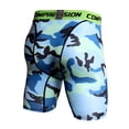 thumbnail image 4 of MuXiKeJi Clothes Men and Youth Boys Gym Compression Tight Shorts Quick-Drying Breathable Running Fitness Underpants, 4 of 6