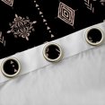 thumbnail image 4 of Feelyou Hippie Moth Damask Black Out Curtains, Boho Curtains Pack of 2 (42x63 Each), 4 of 6