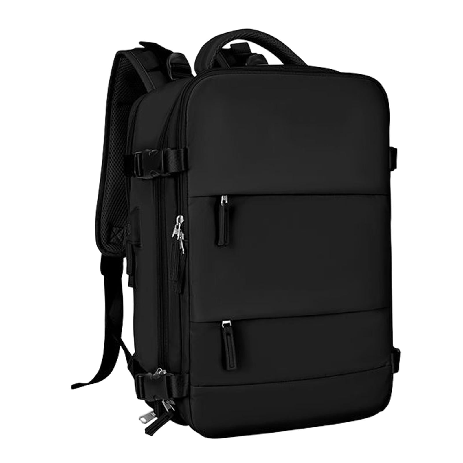 Laptop Backpack Knapsacks Separate Shoe Compartment Lightweight Rucksack Daypack Black