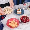 thumbnail image 2 of Assiette à Fruits Réutilisable en Plastique Résistant à l'Usure, Bol à Collation Antidérapant pour la Maison, 2 of 7