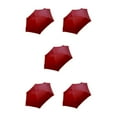 thumbnail image 3 of maskred Windproof And Rainproof Umbrella With Retractable Handle For Any Weather Condition Folding Sun Umbrellas Lifting wine red 5Set, 3 of 6