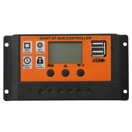 

100A MPPT Solar Panel Regulator Charge Controller Auto Focus Tracking 12V/24V