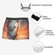 thumbnail image 3 of Fotbe Starry Sky Cute Horse Calzoncillos Tipo Boxer con Bolsa de Soporte Total para Hombre, X-Temp Fresco, Transpirable y de Secado Rápido-XX-Large, 3 of 5