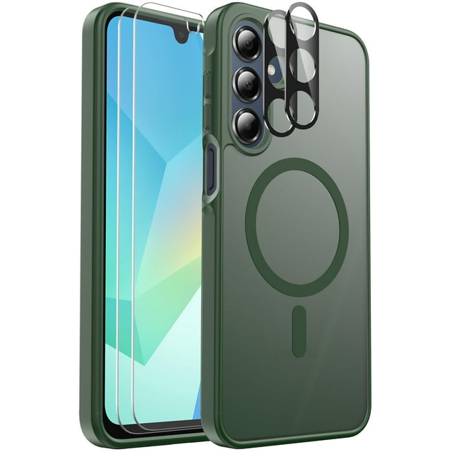 Funda Mangix para Samsung Galaxy A16 5G con 2 Protectores de Pantalla y Lente