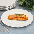thumbnail image 5 of Elama Henryi 6 Piece 10.6 Inch Porcelain Dinner Plate Set in White, 5 of 5