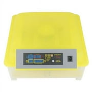 Fithood 48-Egg Practical Fully Automatic Poultry Incubator (US Standard) Yellow & Transparent