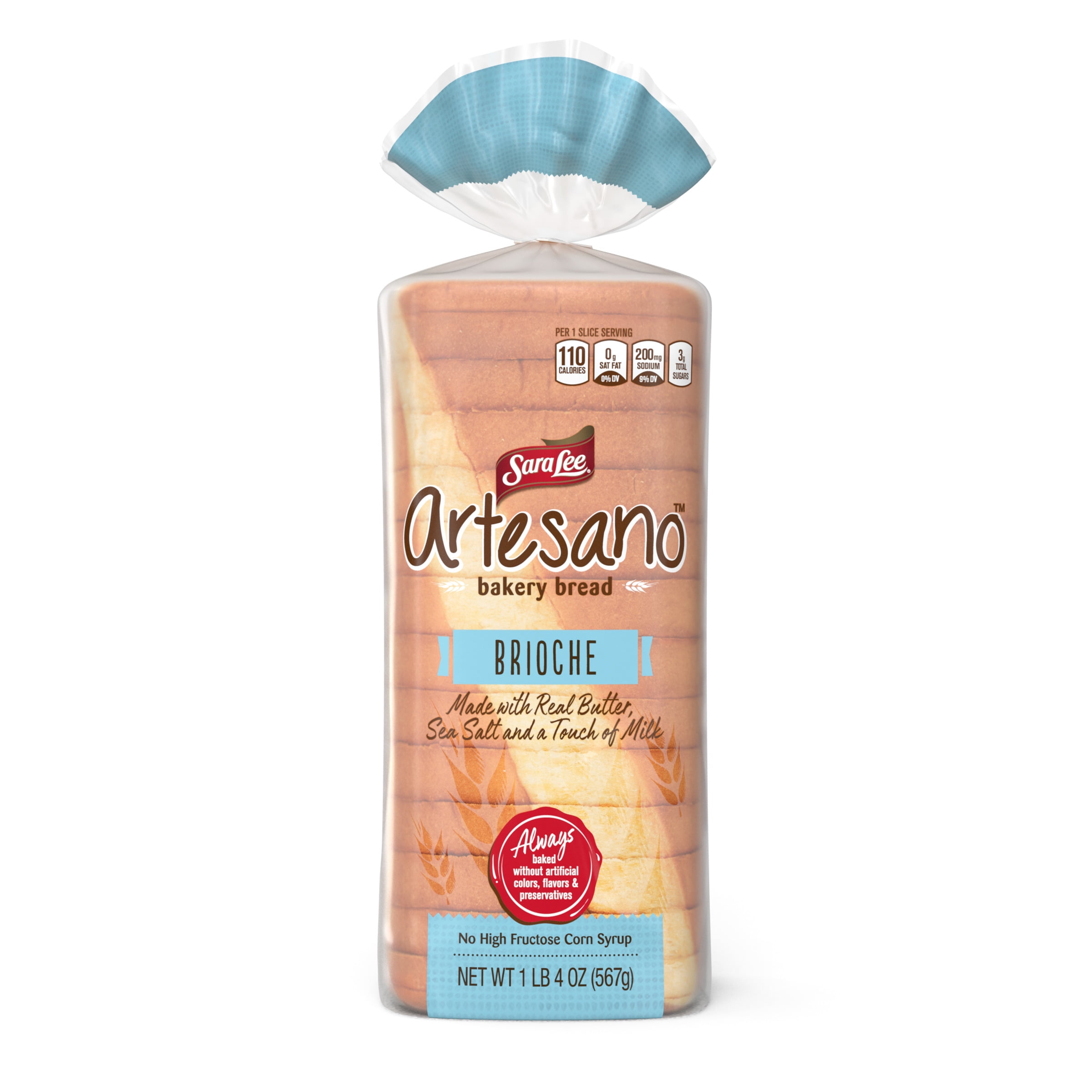 Sara Lee Artesano Brioche Artisan Bread, 20 Oz Loaf of Brioche Bread