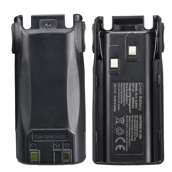BAOFENG BL-8 7.4V 2000mAh Li-ion OEM Replacement Battery Pack for BaoFeng & BTECH UV-82 Series Radios, Compatible with GMRS-V2, MURS-V2, UV-82HP, UV-82C