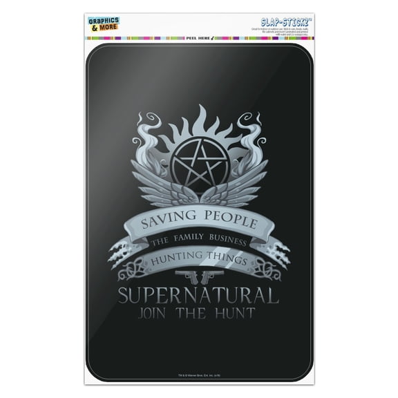 Supernatural Saving People Hunting Things Home Business Office Sign