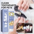 thumbnail image 4 of Pasta de dientes para mascotas, 100 g, para el cuidado bucal, el mal aliento y el sarro. Pasta de dientes para gatos y perros., 4 of 9