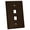 Brown, variant on Quest Oversized Keystone Wall Plate, Single-Gang