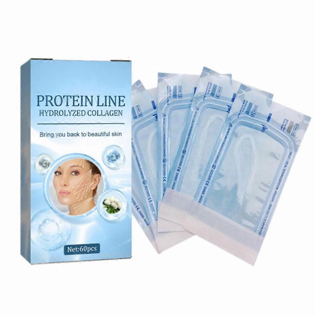 Protein Lifting Line Skin Anti-Wrinkle V-face Absorbable Collagen Silk Thread Firming Facial Contours Fade Fine Lines