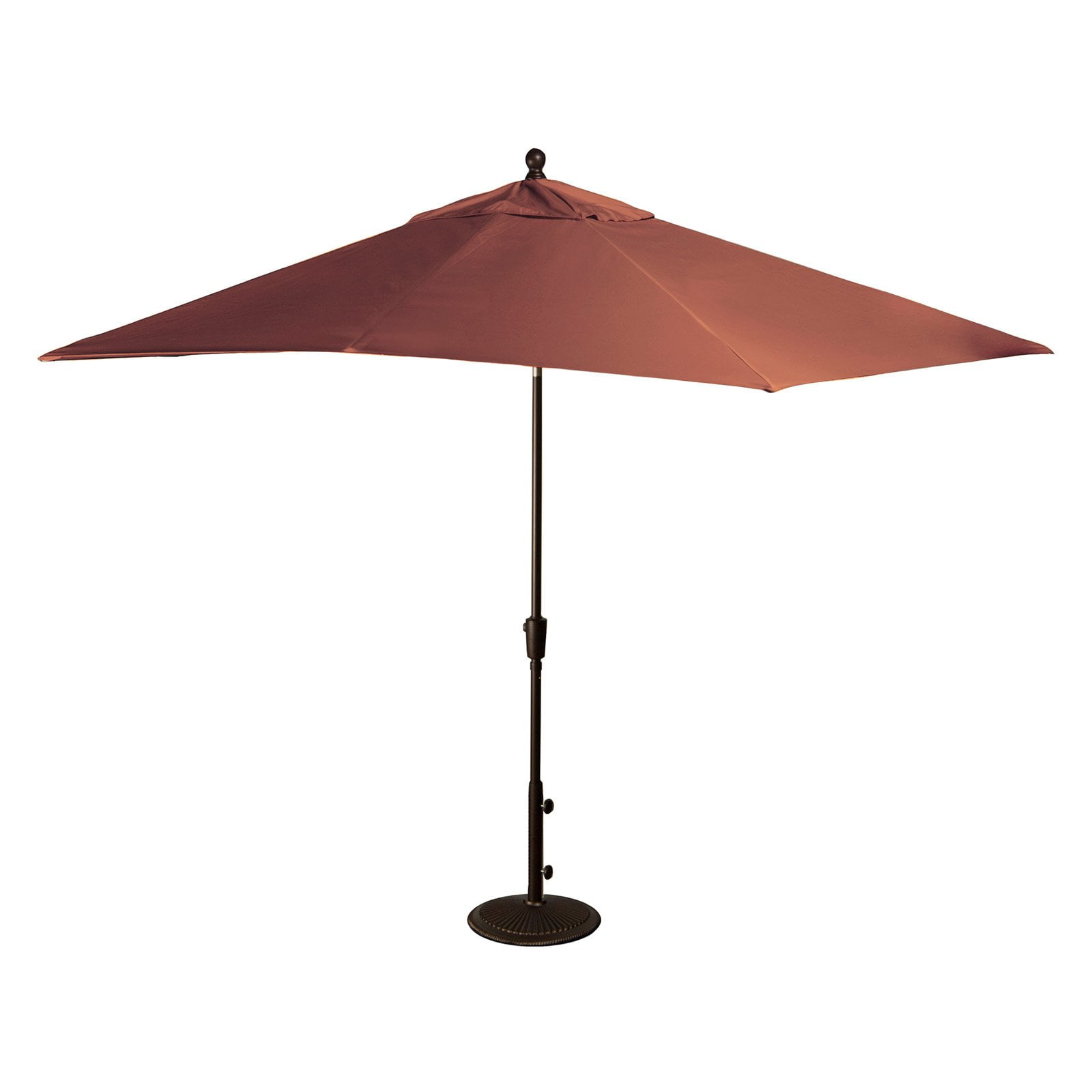 Island Umbrella Caspian 10 x 8 ft. Sunbrella Rectangular Market