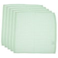 thumbnail image 1 of 6 Pcs Serviettes en Coton Gaufré pour Adultes Serviettes Très Absorbantes Serviette pour Mains Visage Tête, 1 of 8