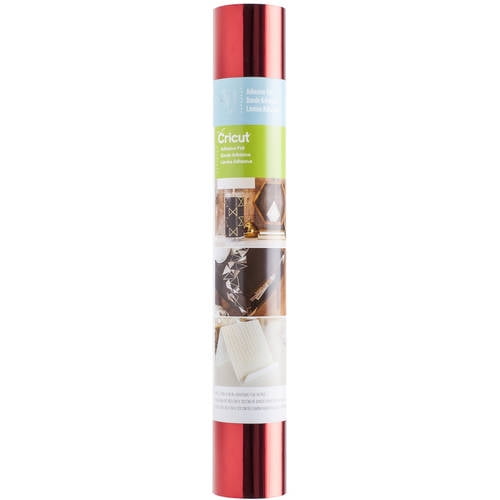 Cricut Adhesive Foil Vinyl, Red - 12'x48'