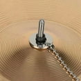 thumbnail image 6 of 2X Zinc Alloy Cymbal Extension Chain for Drum Jazz Set Used for Drum Kits, Jazz Drums, 6 of 8