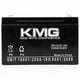 KMG Batterie de Remplacement 6V 10Ah Compatible avec UPSONIC LAN75A LAN 75 – image 2 sur 3
