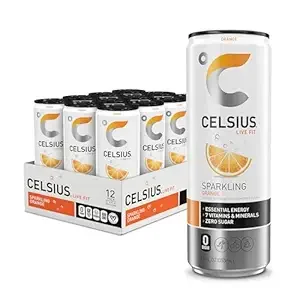 CELSIUS SPARKLNG ORANGE 12CT 12OZ