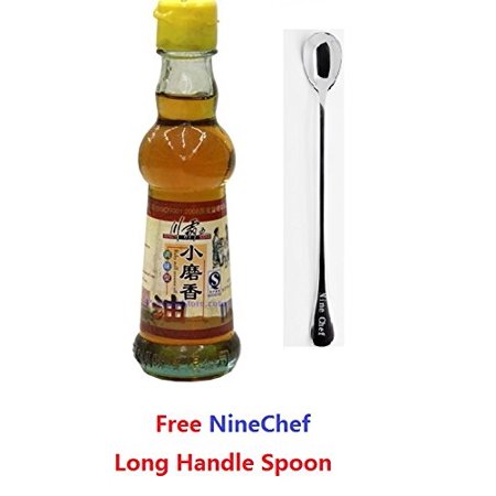 NineChef Bundle - Spicy King (Chuan Ba Wang) Baby Mill Sesame Oil 150ml (Pack of 2) + 1 NineChef ChopStick