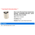 thumbnail image 2 of Rear Lower Rearward Inner Control Arm Bushing - Compatible with 2012 - 2018 Mercedes-Benz CLS550 2013 2014 2015 2016 2017, 2 of 2