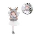 thumbnail image 2 of Kearding Colgante de muñeca de Navidad Decoración de árbol de Navidad resistente al desgaste Adorno de muñeca colgante Kits de decoración para fiestas Gris Kearding HA001211-03, 2 of 8
