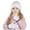 A-White337, variant on Bibifish 3 PCS Scarf Hat Glove Sets For Kid Winter Knitted Hat Neck Warmer And Glove Set Trendy Outdoor Boys Girls Warm Three Piece Sets