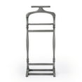 thumbnail image 3 of Judson Powder Grey Wood Valet Stand, 3 of 5