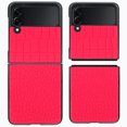 thumbnail image 2 of Compatible for Samsung Galaxy Z Flip3 5G Case Hard Shell Protective Phone Cover for Samsung Galaxy Z Flip 3 5G (Red), 2 of 4