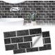 thumbnail image 1 of Azulejos autoadhesivos NQ 12 piezas 30 x 15 cm negro, 1 of 5