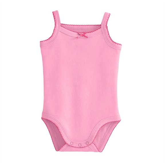HBGVBA Summer Sleeveless Bodysuit for Toddler,1 Month-3 Years Boys Girls Thin Crew Neck Strap Bodysuit Newborn Romper Jumpsuit