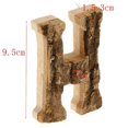 thumbnail image 2 of ziyahi Handcraved Wooden Letters Door Numbers Alphabet Letter Floating Adress Name H, 2 of 8