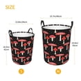 thumbnail image 5 of Fotbe Forest Mushrooms Laundry Basket with Handles, Waterproof Large Laundry Hamper, Wash Bag for Corner Dorm, Rolling Laundry Basket with Handles-Medium, 5 of 8