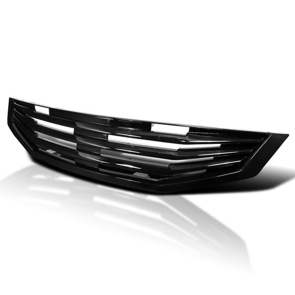 Spec-D Tuning JDM style Front Bumper Hood Grille Compatible with 2008-2010 Honda Accord 2Dr Coupe
