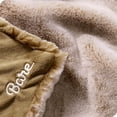 thumbnail image 2 of Bare Home Faux Fur Blanket - 60" x 80" - Ultra Soft Fleece - Oversized, Variegated Caramel, 2 of 5